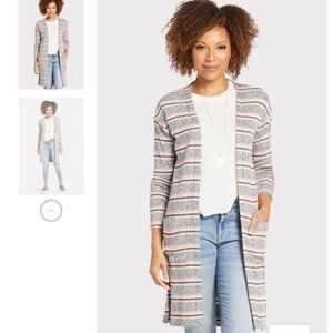 Evereve Allison Joy Callie striped cardigan - NWT - Size Large